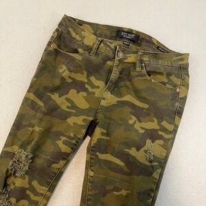 Judy Blue Camo Skinny Fit Ripped Jeans Women's Size 5/27‎
